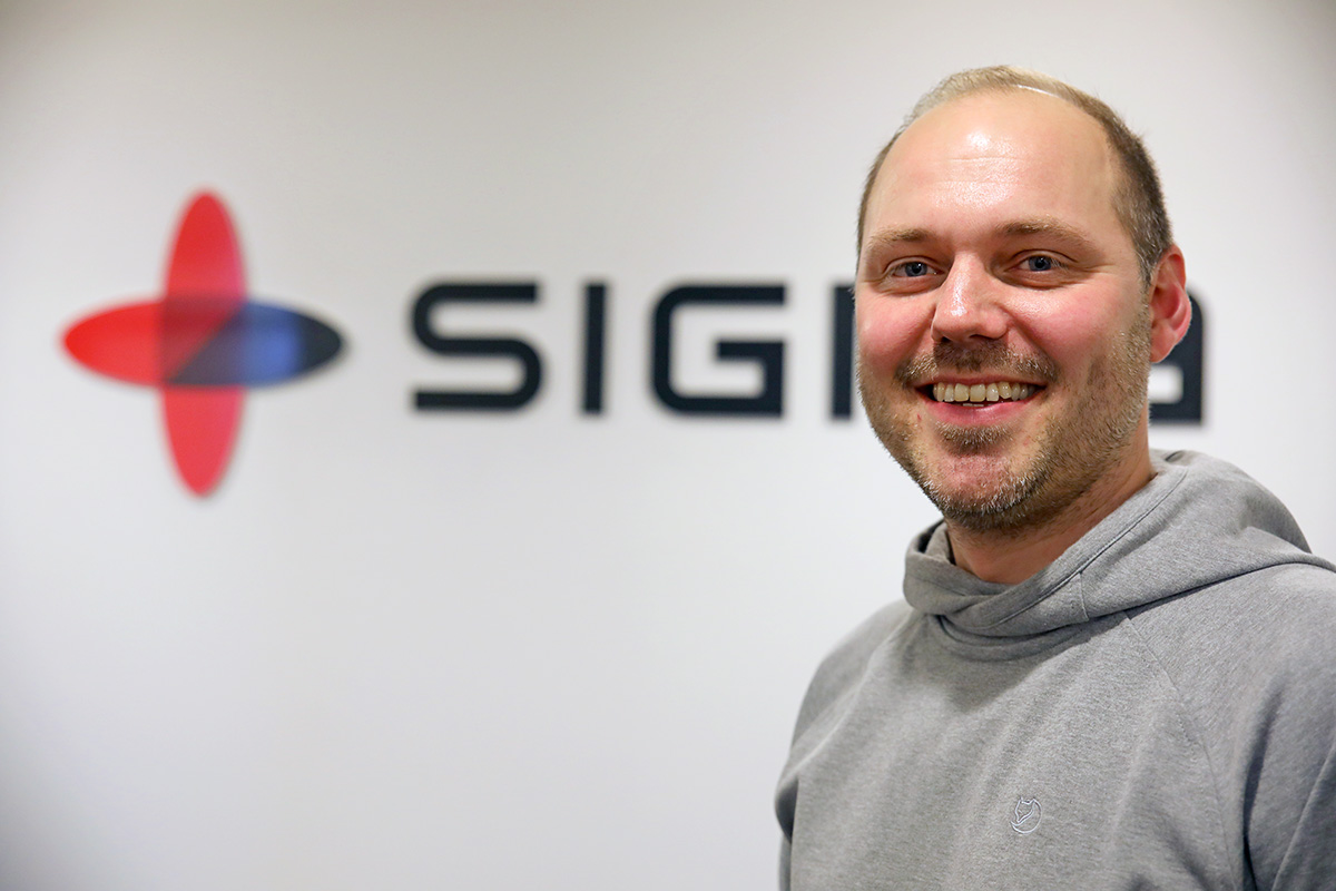 Martin Tiinus, affärsområdeschef på Sigma IT Consulting.